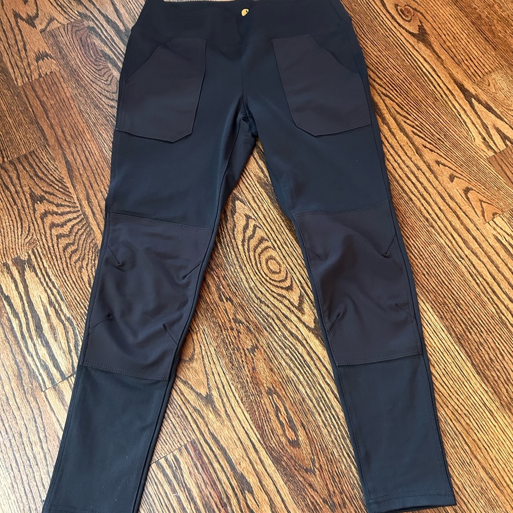 Carhartt Women’s Force Fitted Midweight Utility Legging Black Medium